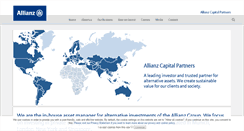 Desktop Screenshot of allianzcapitalpartners.com
